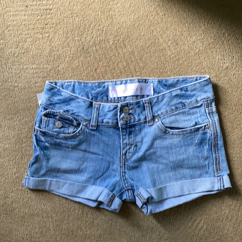 Ladies jean shorts